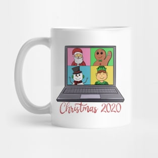 Santa Virtual Christmas Meeting Mug